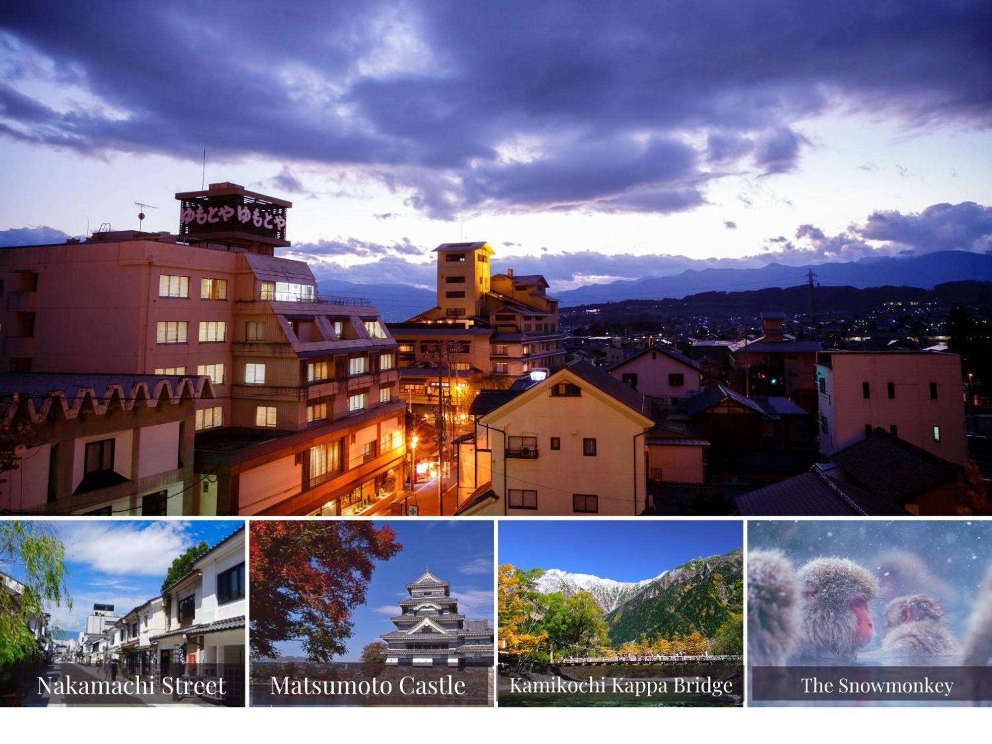 Hotel Yumotoya Matsumoto Exterior foto